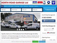 Tablet Screenshot of northroadgarage.co.uk